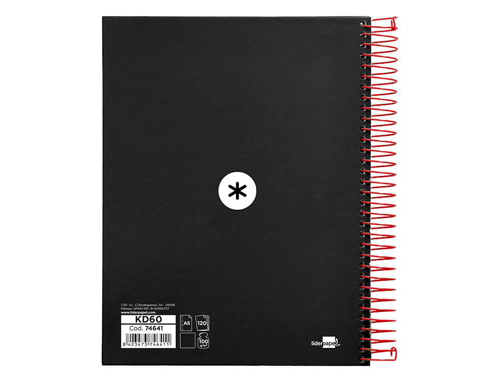 LIDERPAPEL - CAD. ANTARTIK A5 ESP. L - KD60 ( Imagem 3 de 12 ) - Preview