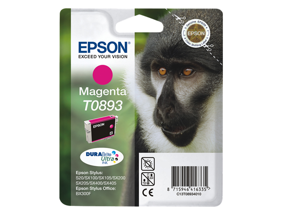 Tinteiro epson t089340 magenta ( Imagem 2 de 2 ) - Preview