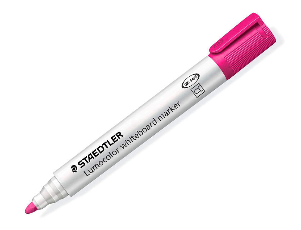 Rotulador staedtler lumocolor 351 para pizarra blanca punta redonda 2 mm recargable color rosa (10 unidades) ( Imagem 2 de 5 ) - Preview