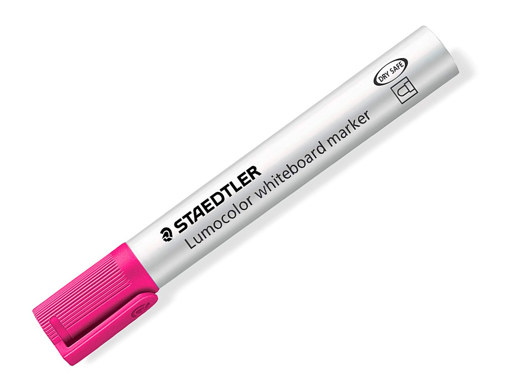 Rotulador staedtler lumocolor 351 para pizarra blanca punta redonda 2 mm recargable color rosa (10 unidades) ( Imagem 3 de 5 ) - Preview
