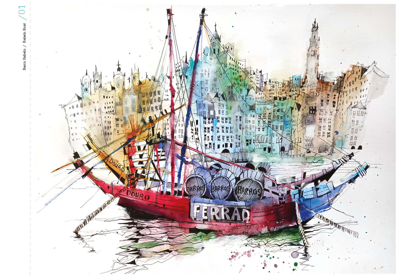 Porto - Urban Sketch ( Imagem 2 de 5 ) - Preview