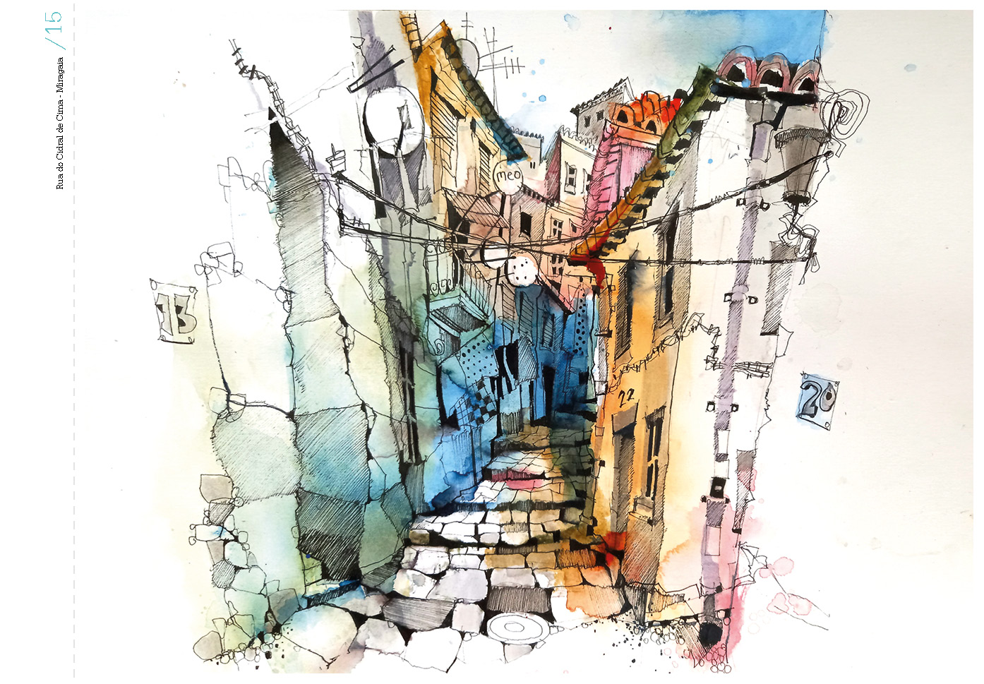 Porto - Urban Sketch ( Imagem 5 de 5 ) - Preview