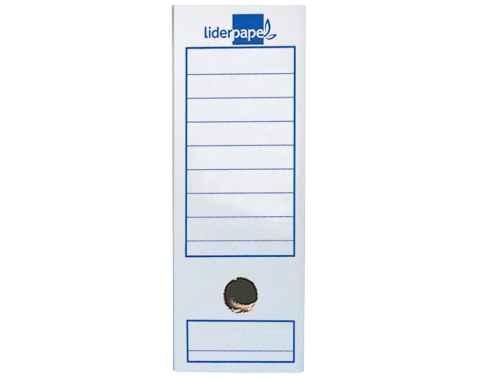 Caixa para arquivo definitivo liderpapel formato folio (10 unidades) ( Imagem 3 de 22 ) - Preview