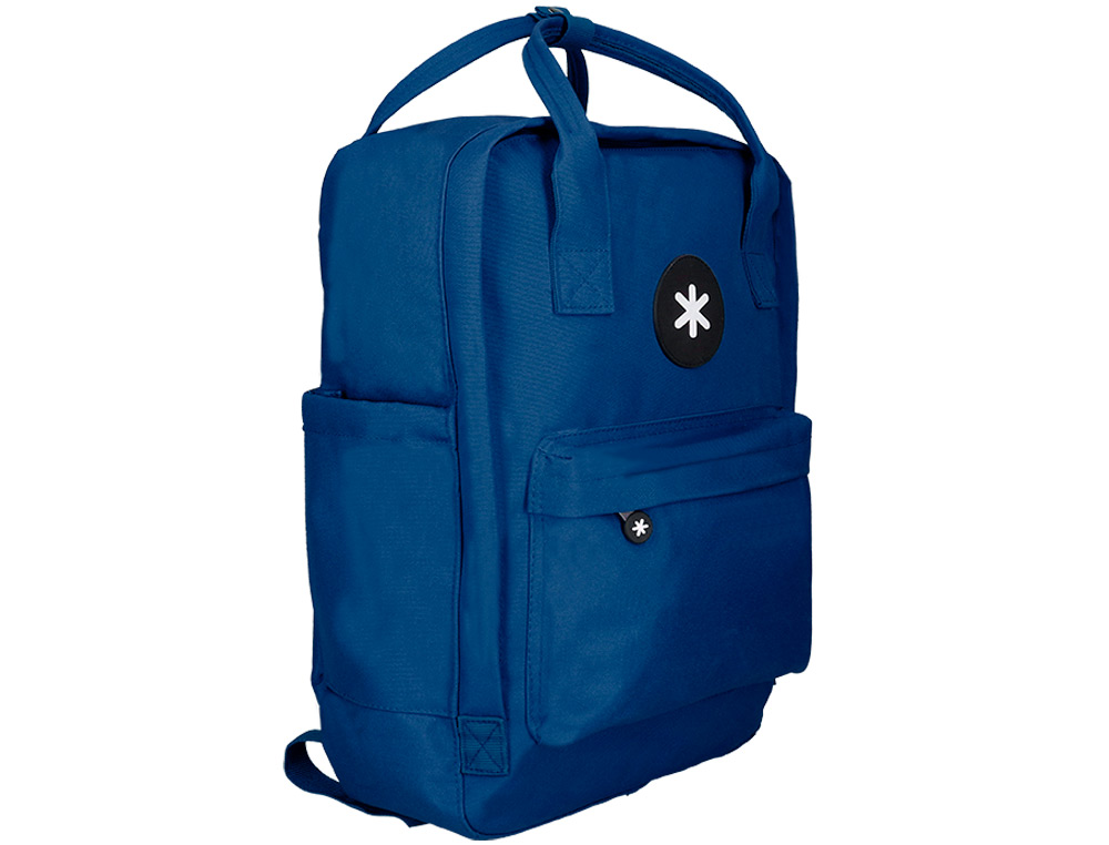 Mochila Escolar Antartik Azul Marinho com Bolso Exterior - 270x120x380 cm ( Imagem 2 de 16 ) - Preview