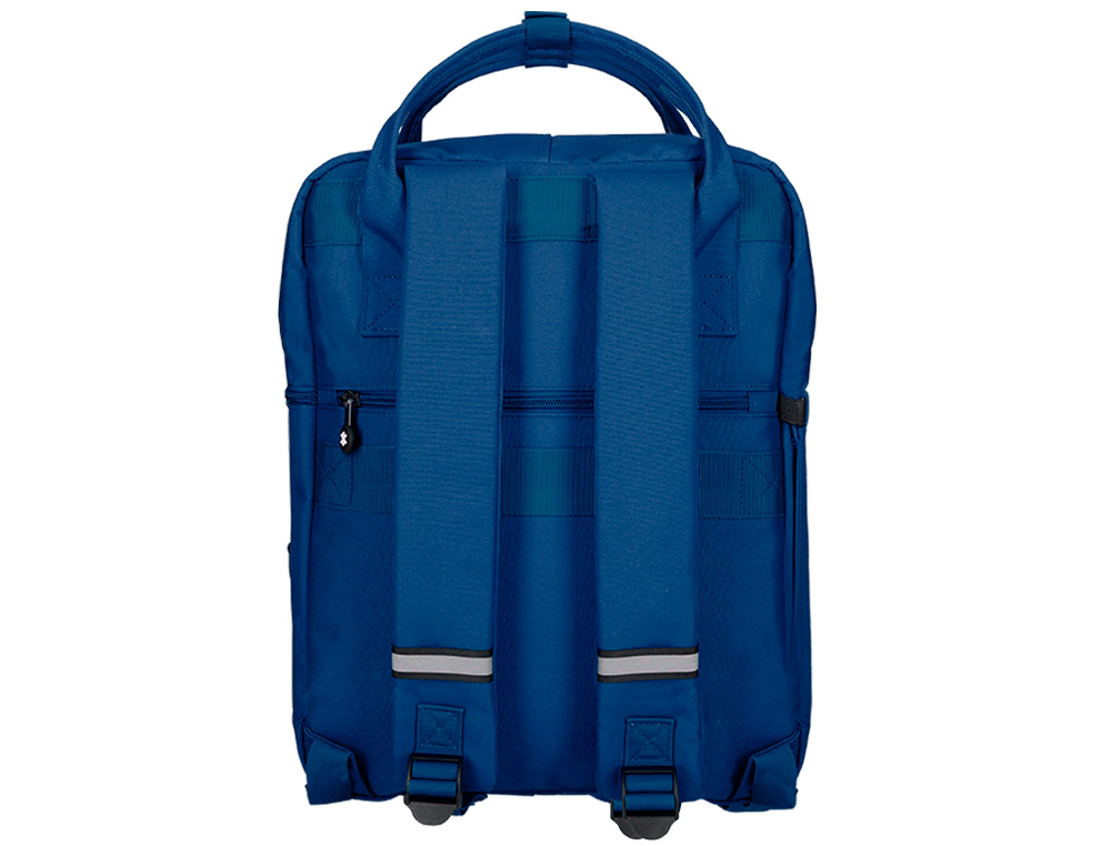 Mochila Escolar Antartik Azul Marinho com Bolso Exterior - 270x120x380 cm ( Imagem 5 de 16 ) - Preview