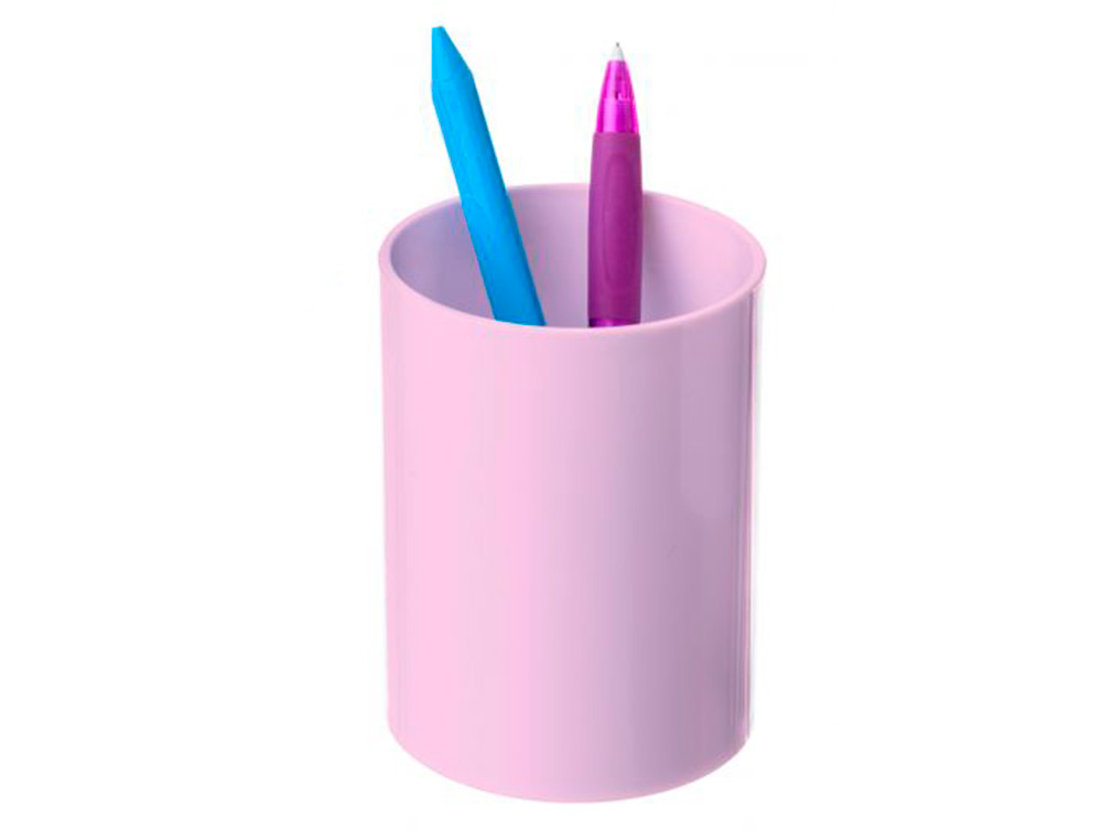 Porta lapis archivo 2000 ecogreen plastico 100% reciclado e reciclavel cor rosa pastel ( Imagem 4 de 4 ) - Preview