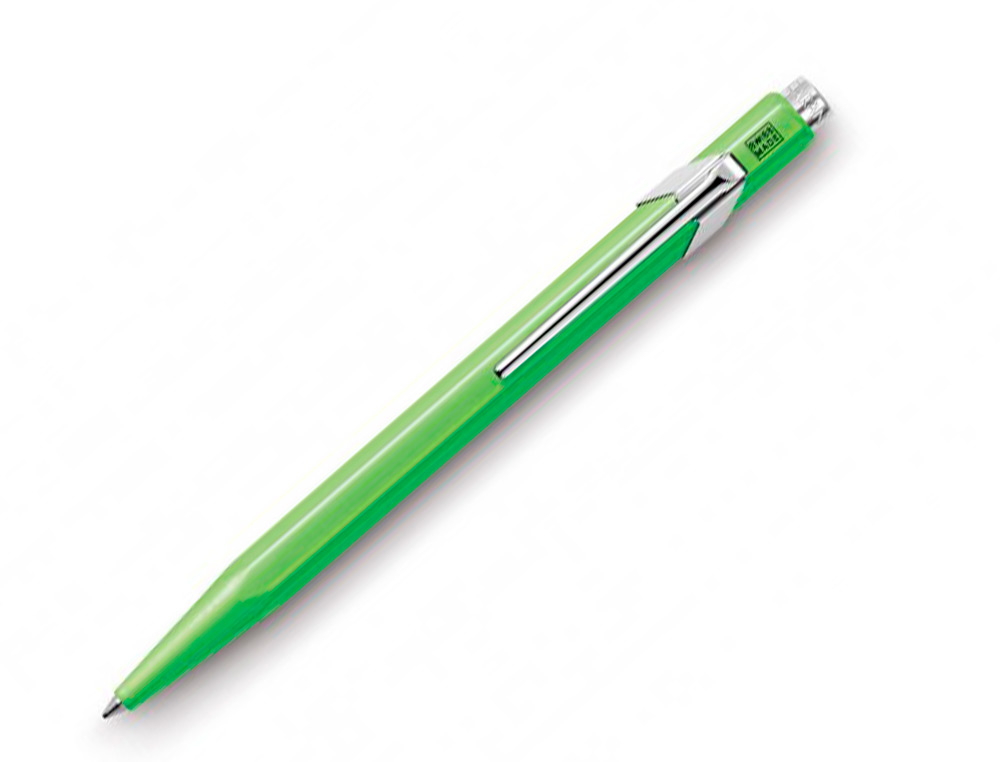 Esferográfica caran d'ache 849 fluo verde limao ponta media ( Imagem 2 de 3 ) - Preview