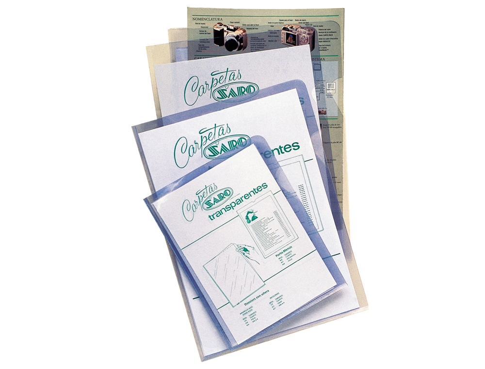 Bolsa dossier saro pvc folio 280 microns transparente ( Imagem 2 de 3 ) - Preview