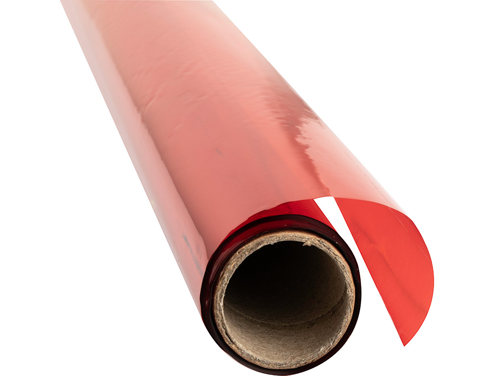 Papel celofane 60 cm x 10 mt 30 gr vermelho ( Imagem 4 de 6 ) - Preview
