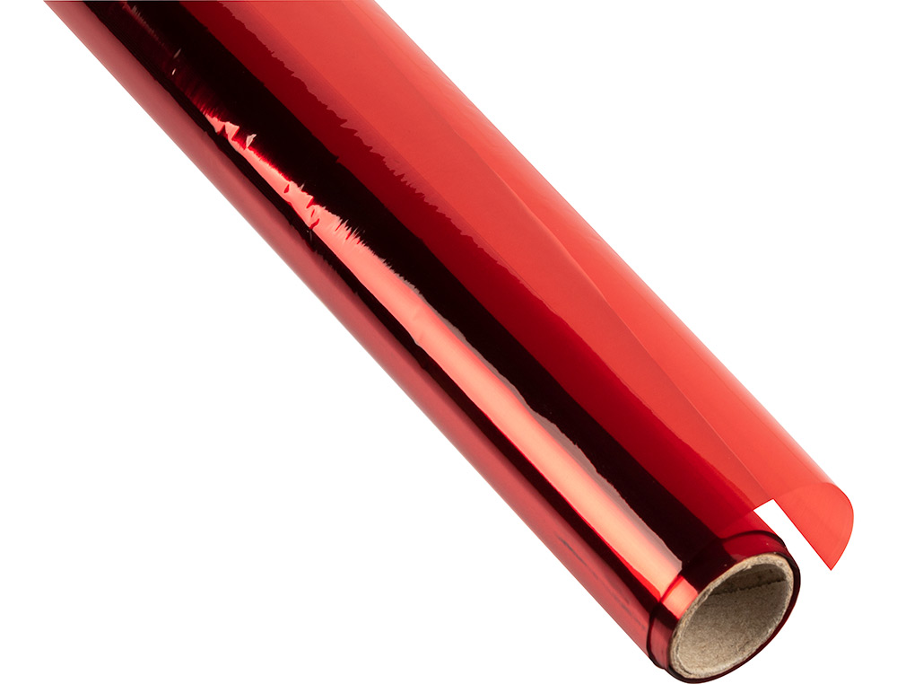 Papel celofane 60 cm x 10 mt 30 gr vermelho ( Imagem 5 de 6 ) - Preview