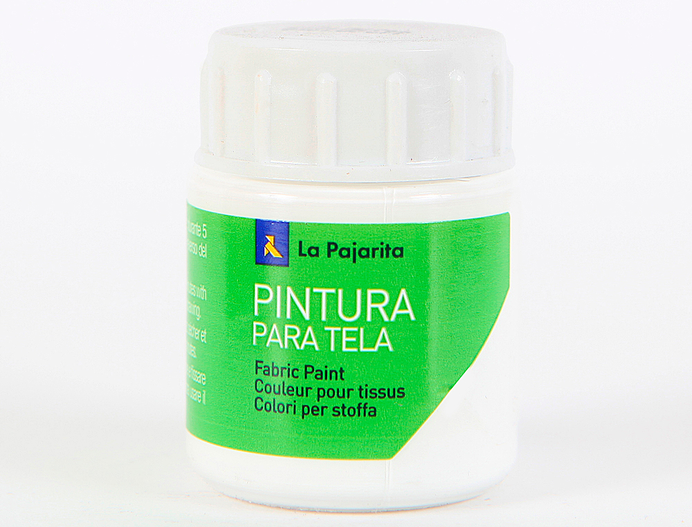 Tinta para tela, 20 ml. la pajarita - branco ( Imagem 2 de 5 ) - Preview