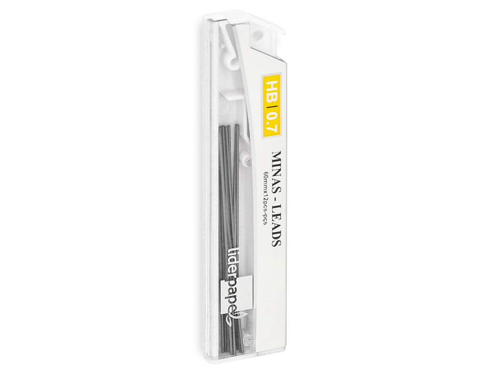 Tubo de 12 Minas, Grafit- Liderpapel - 0,7 mm HB ( Imagem 4 de 8 ) - Preview