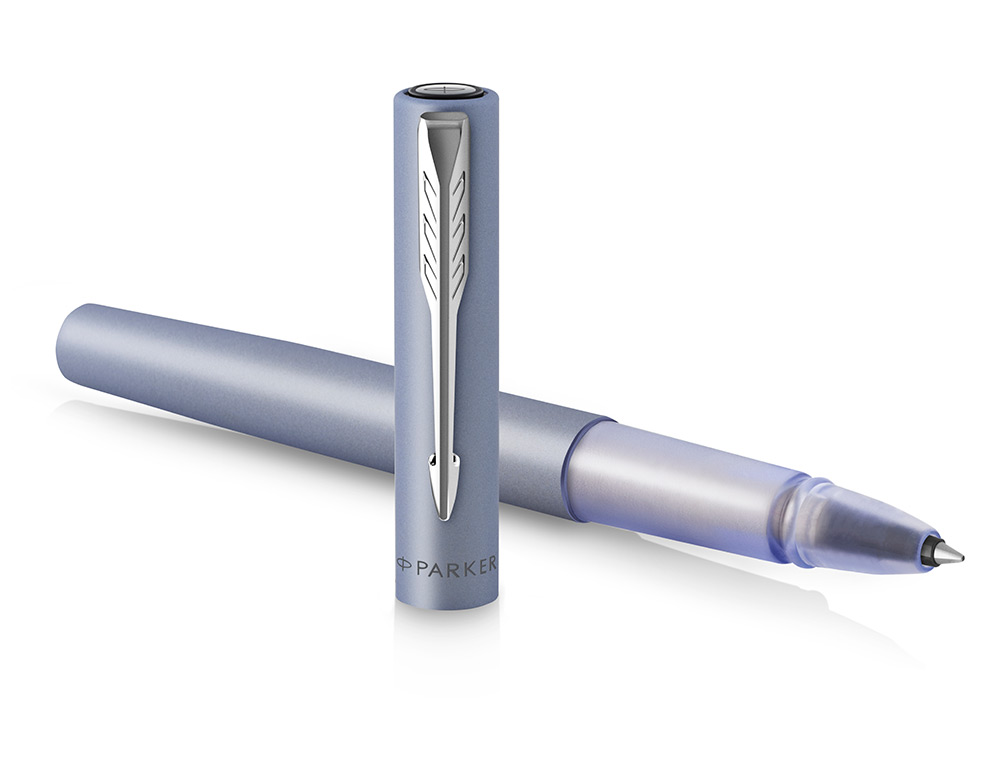 Parker - RB vector xl azul prateado ponta fina ( Imagem 3 de 5 ) - Preview