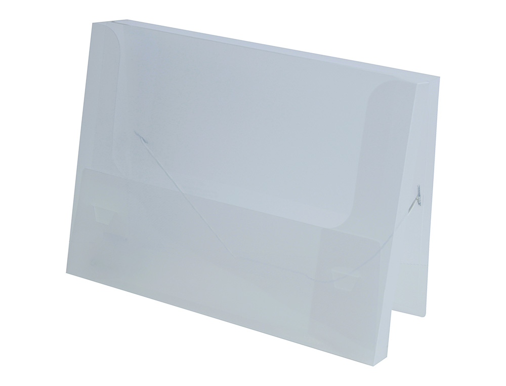 Carpeta liderpapel portadocumentos polipropileno dina4 transparente translucido lomo 50 mm ( Imagem 2 de 3 ) - Preview