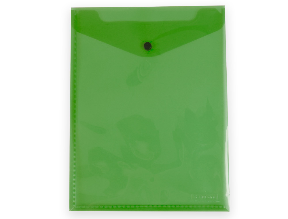 Pasta liderpapel dossier com mola polipropileno din a4 formato vertical com fole verde translucido (10 unidades) ( Imagem 2 de 3 ) - Preview