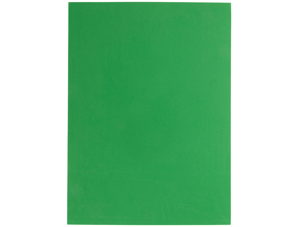 Papel Eva Liderpapel - Din. A4 60 gr, Espessura 1,5mm - Pack 10 Folhas - Verde ( Imagem 2 de 2 ) - Preview