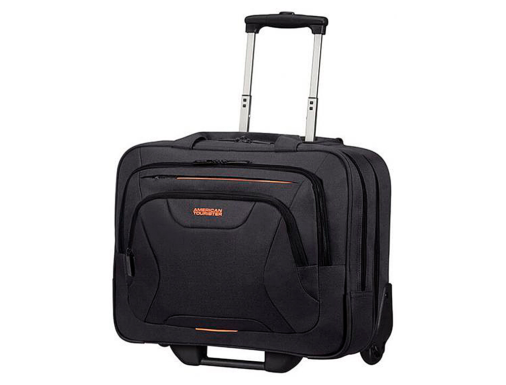 Mala para portatil samsonite american tourister work de 15,6/' com rodas e compartimento para roupa cor preta 230x440x380 ( Imagem 2 de 2 ) - Preview