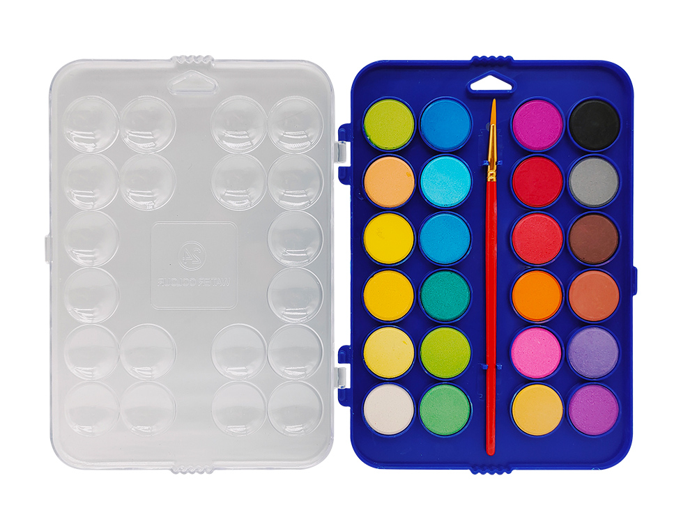 Aguarelas liderpapel com pincel estojo de plastico ( Imagem 2 de 2 ) - Preview