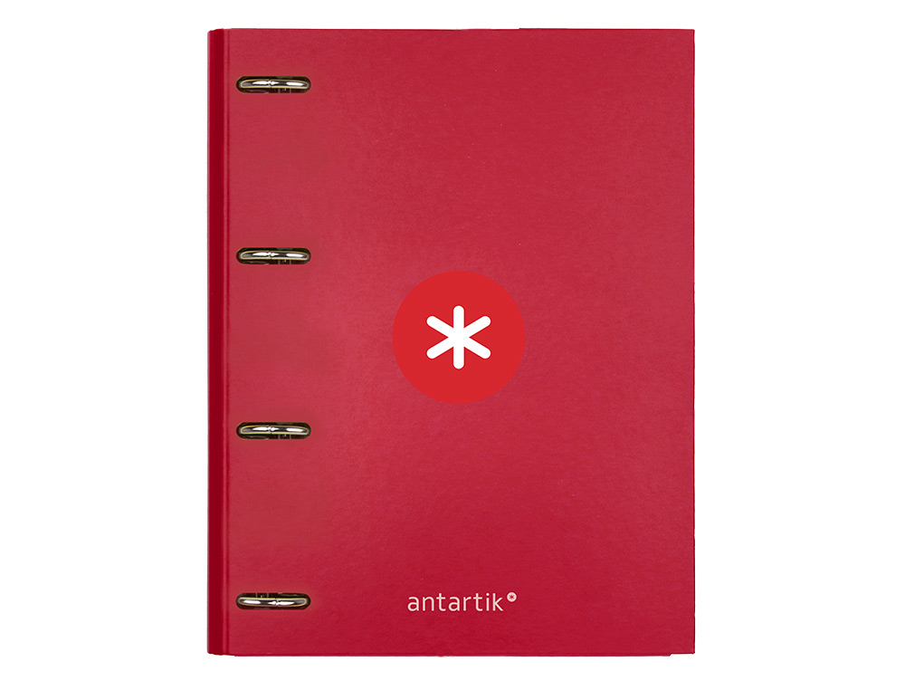 Carpeta 4 anillas 40 mm mixtas liderpapel antartik a4 forrada color frambuesa eci ( Imagem 3 de 22 ) - Preview