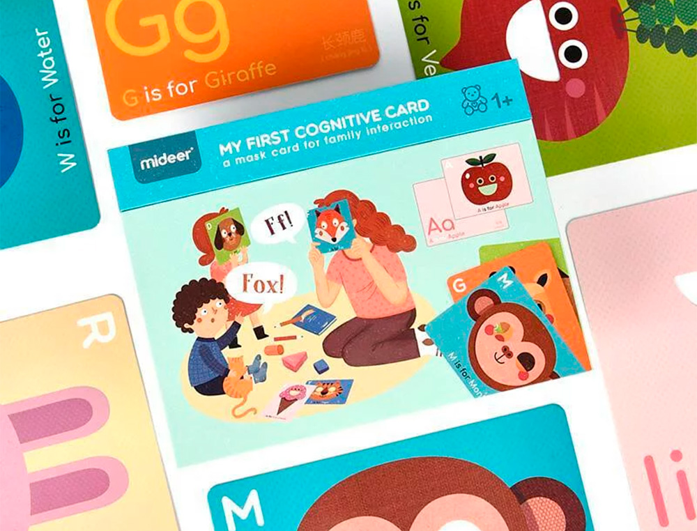 Jogo didatico mideer o meu primeiro cartao cognitiva em ingles ( Imagem 2 de 4 ) - Preview