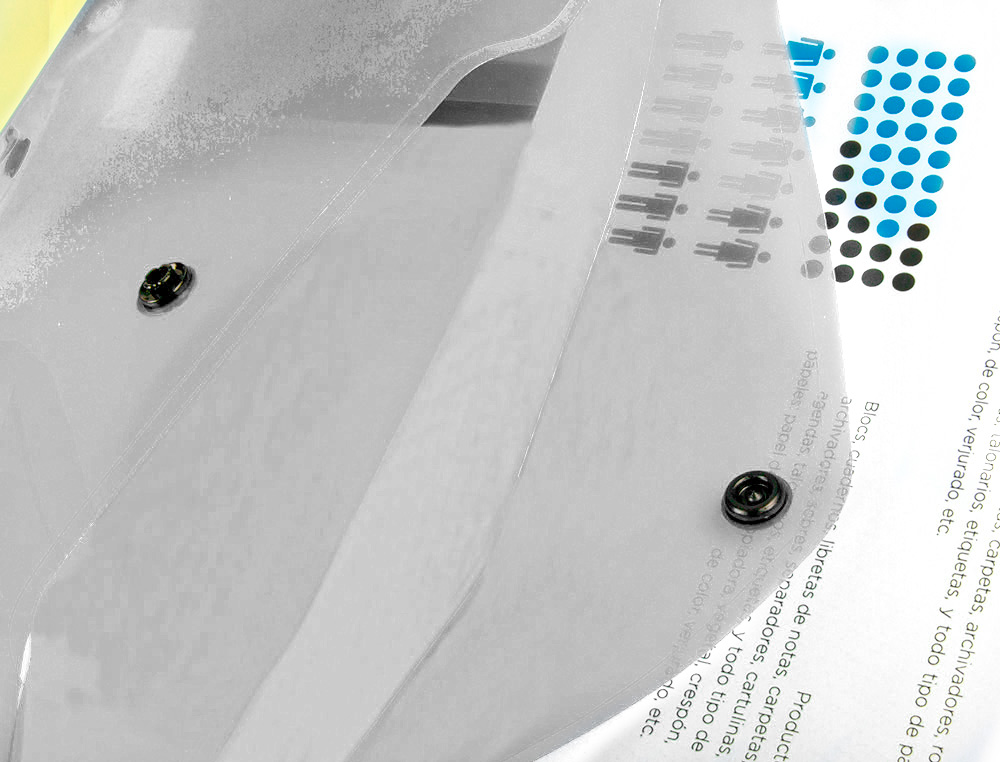 Bolsa Porta-Documentos Liderpapel - Com Mola Din A5 Transparente (12 unidades) ( Imagem 3 de 10 ) - Preview