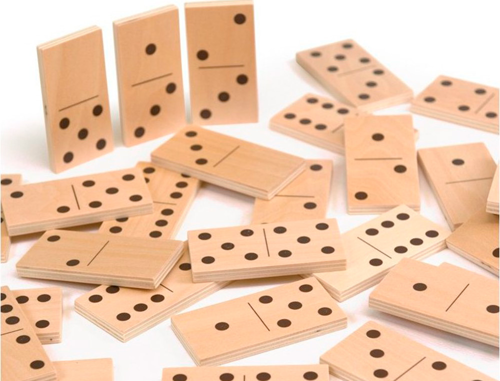 Puzzle andreutoys domino animais madeira 28 pecas ( Imagem 4 de 5 ) - Preview