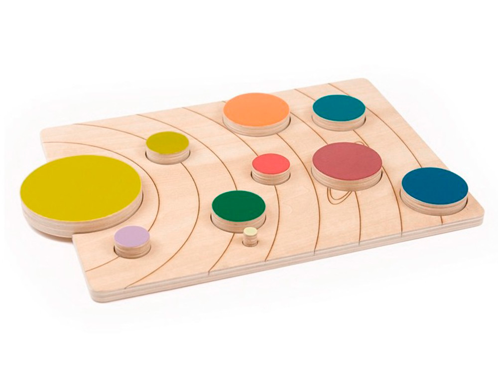 Jogo didatico andreutoys sistema solar madeira ( Imagem 3 de 6 ) - Preview