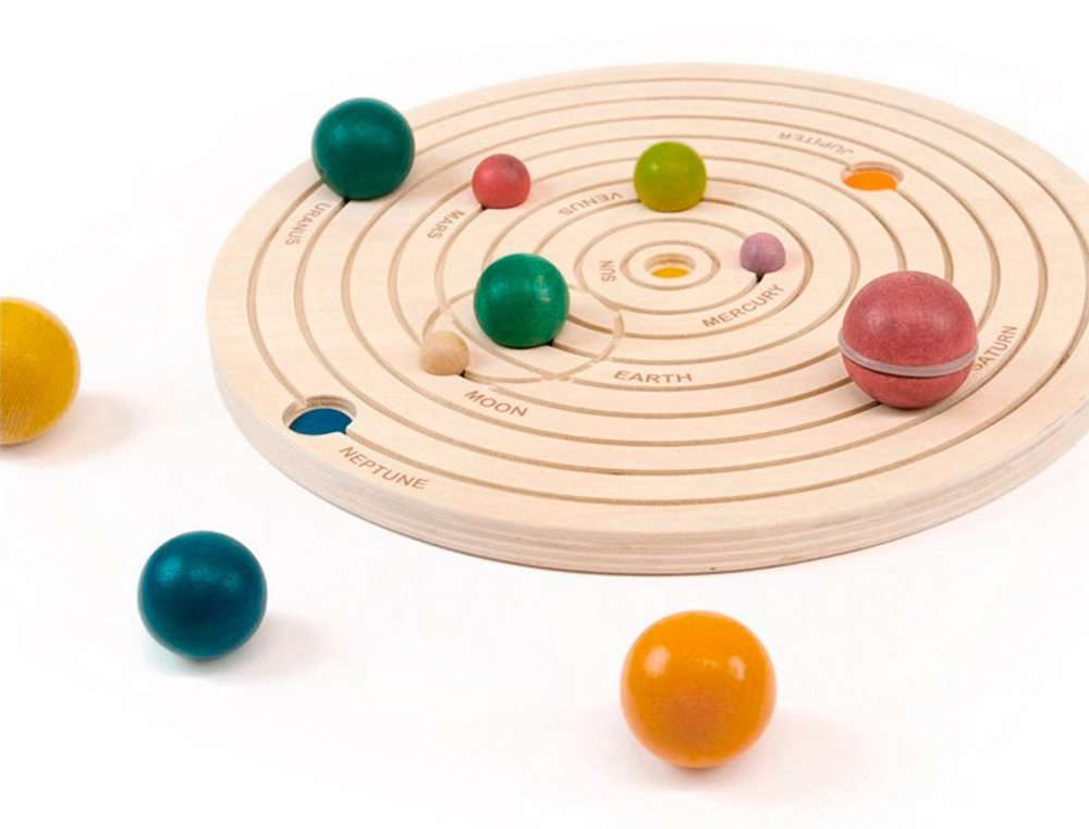 Jogo didatico andreutoys sistema solar 3d madeira ( Imagem 3 de 7 ) - Preview