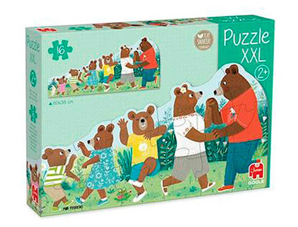 Puzzle Goula XXL Família de Ursos 16 Peças ( Imagem 3 de 3 ) - Preview