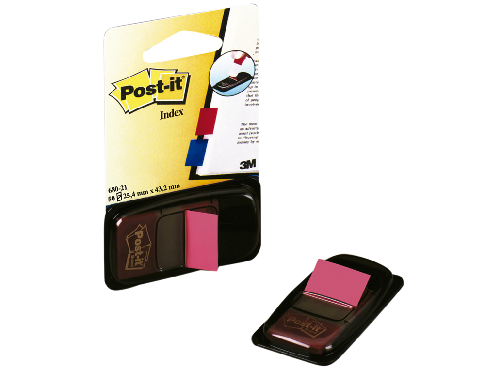 Post-It Scotch Index 680-21 Rosa Brilh ( Imagem 2 de 2 ) - Preview