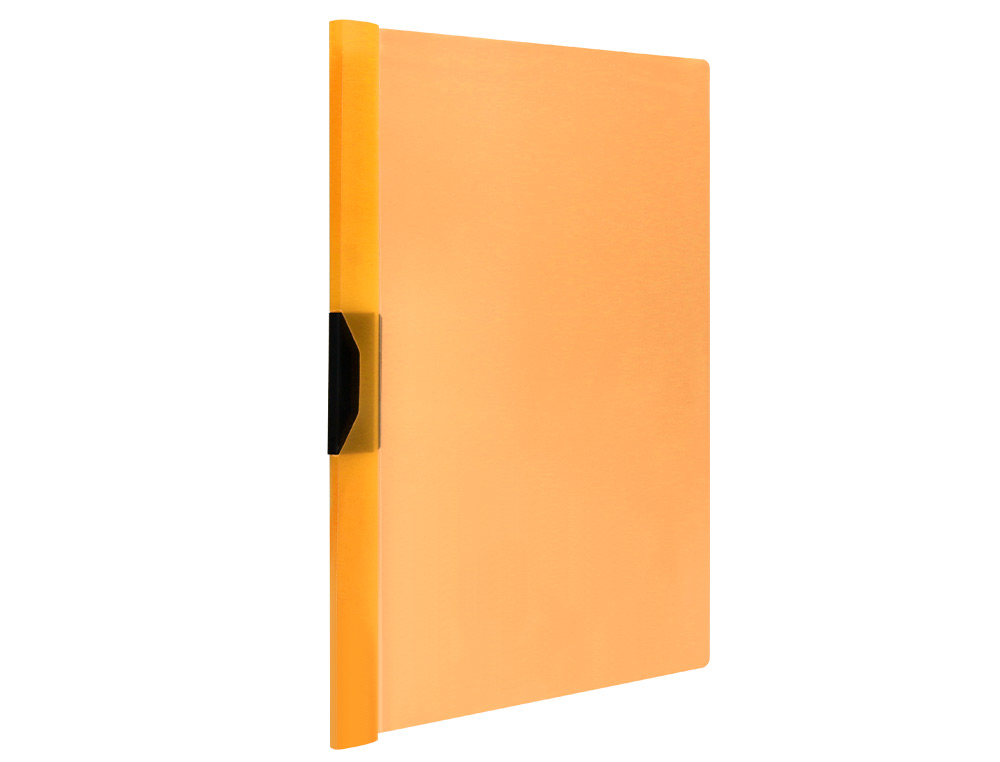 Bolsa dossier liderpapel com clip lateral din a4 laranja 30 folhas ( Imagem 5 de 7 ) - Preview