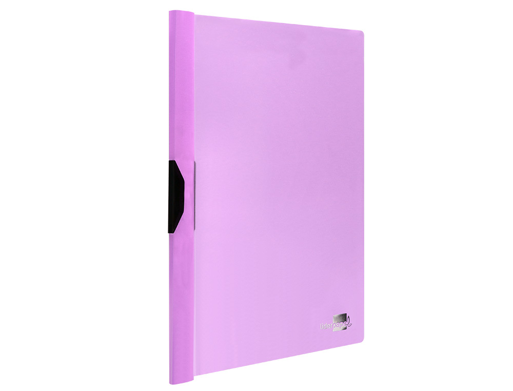 Bolsa dossier liderpapel com clip lateral din a4 lavanda opaco 30 folhas ( Imagem 5 de 7 ) - Preview