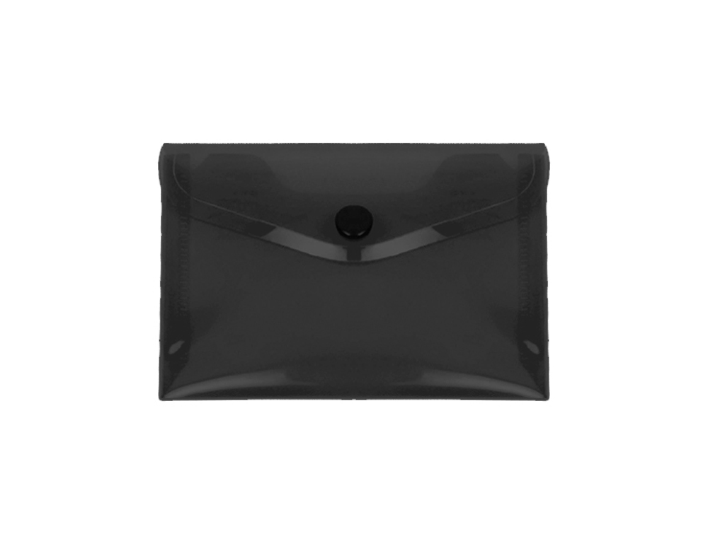 Bolsa porta documentos liderpapel com mola din a7 preto opaco (12 unidades) ( Imagem 5 de 14 ) - Preview