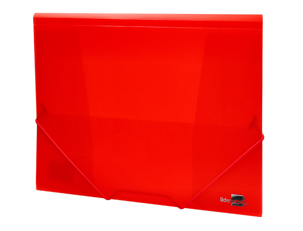 Pasta de elasticos polipropileno liderpapel din a4 vermelho ( Imagem 4 de 10 ) - Preview