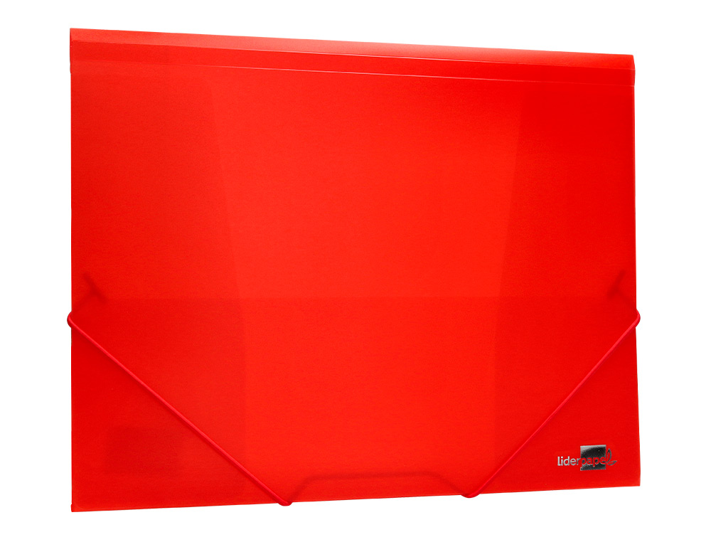 Pasta de elasticos polipropileno liderpapel din a4 vermelho ( Imagem 5 de 10 ) - Preview
