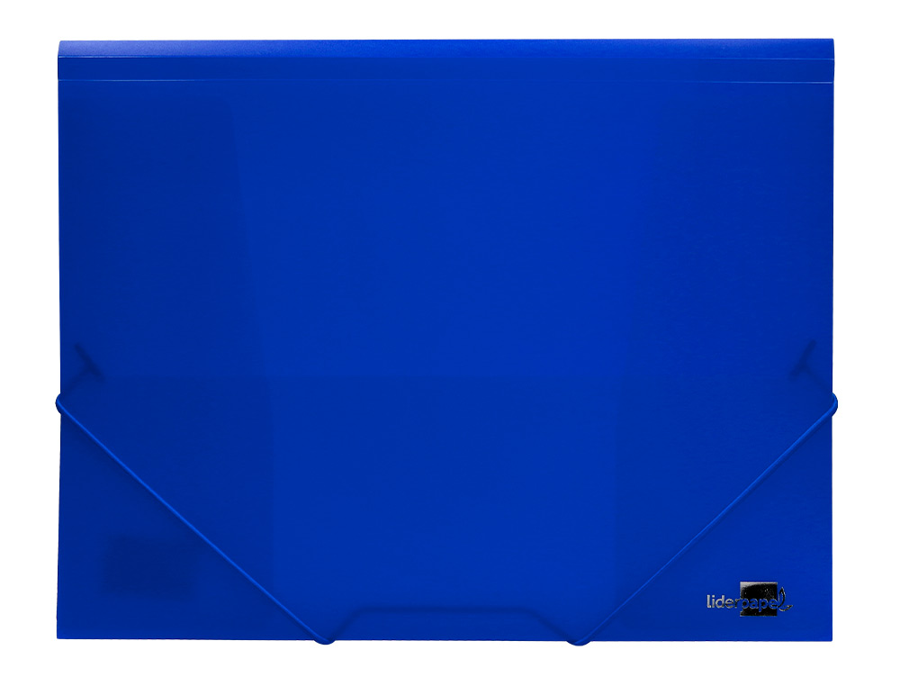 Pasta de elasticos polipropileno liderpapel din a4 azul ( Imagem 2 de 10 ) - Preview