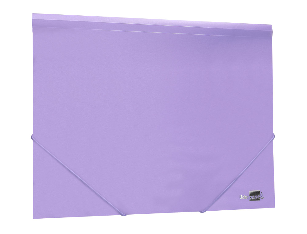 Pasta liderpapel com elasticos abas polipropileno din a4 lavanda opaco ( Imagem 5 de 10 ) - Preview