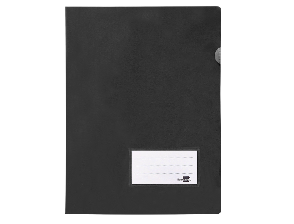 Bolsa dossier liderpapel din a4 polipropileno 180 microns preto opaco 20 folhas (10 unidades) ( Imagem 2 de 12 ) - Preview