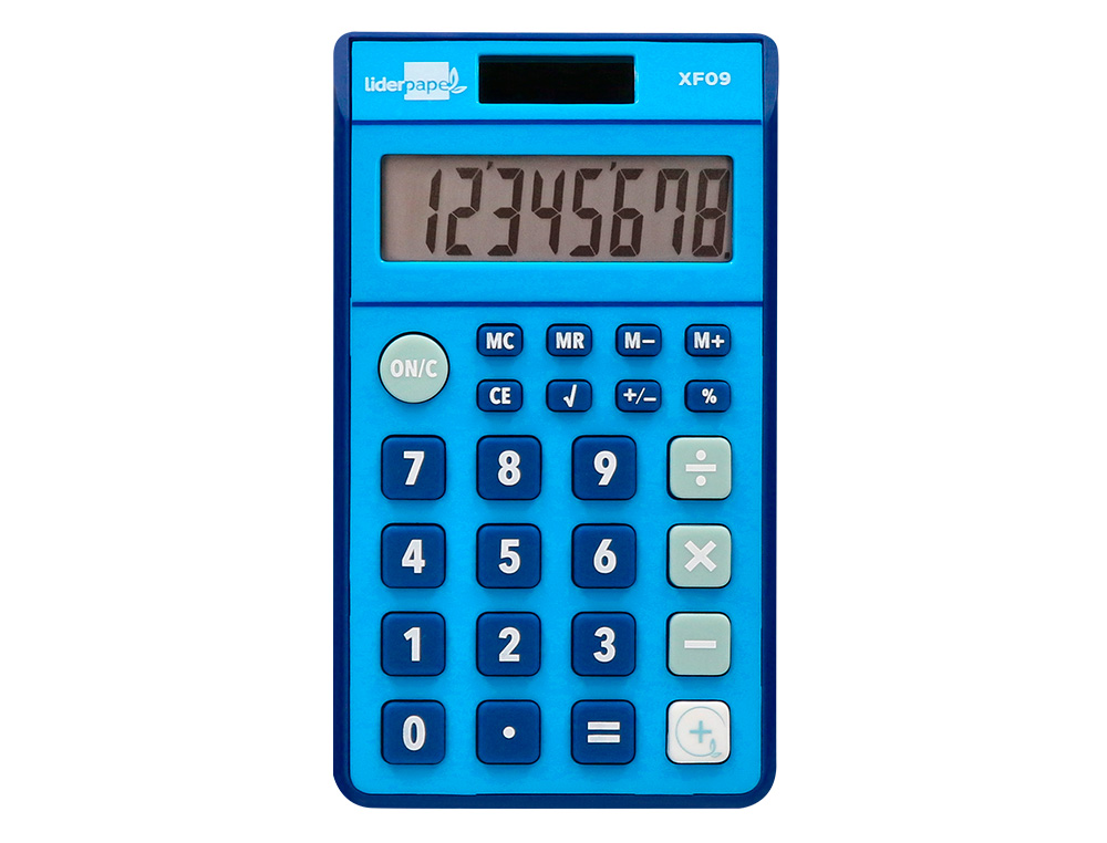 LIDERPAPEL - CALCULADORA 8 DIG. - XF09 ( Imagem 5 de 11 ) - Preview