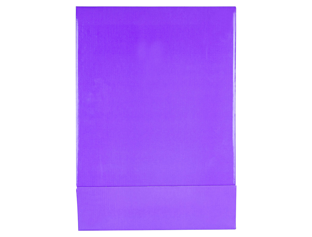 Caixa para pasta de arquivo de alavanca liderpapel documenta cartao din a4 lombada 75 mm lilas ( Imagem 2 de 7 ) - Preview