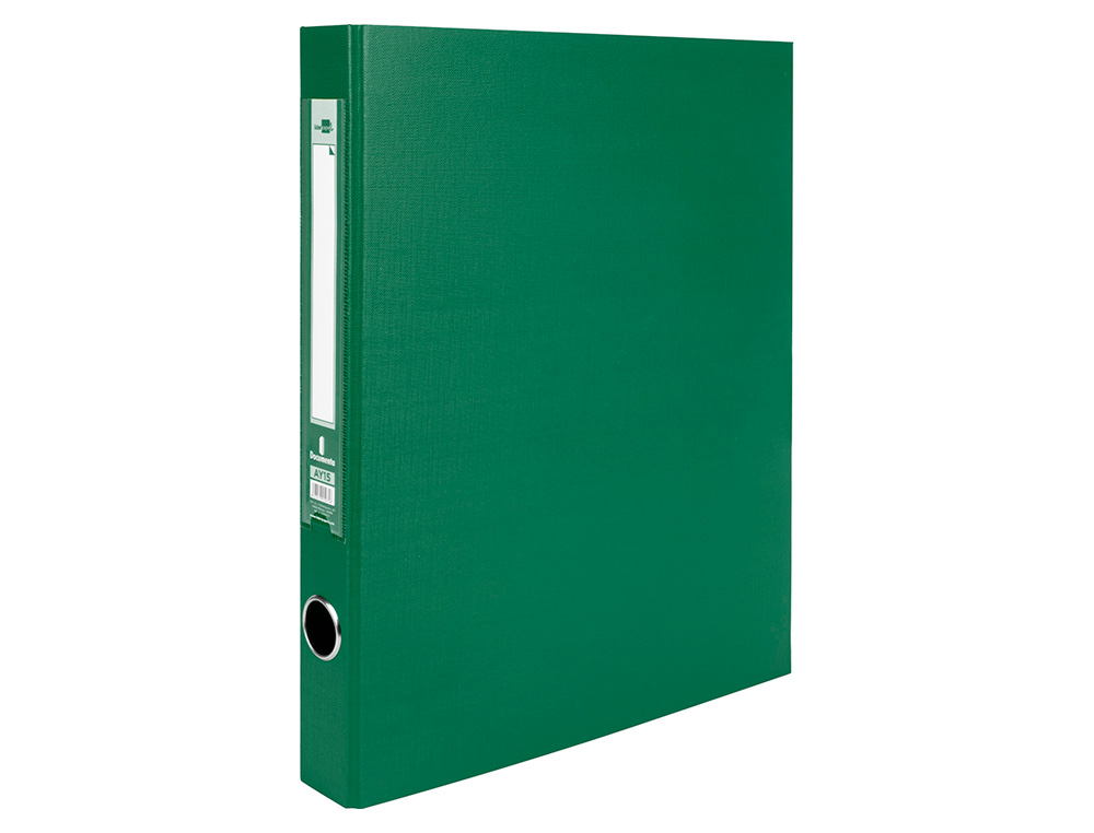 Modulo de 4 pastas de arquivo liderpapel 2 aneis folio lombada 35 mm verde ( Imagem 5 de 10 ) - Preview