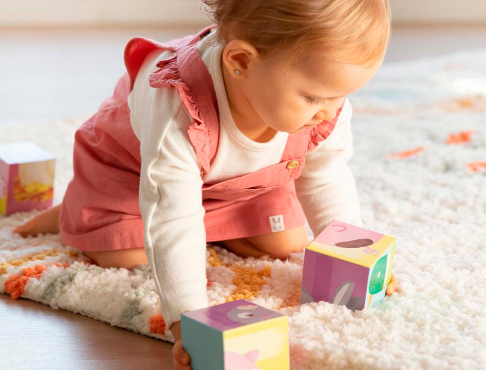 Puzzle Goula cubos de cartão 6 imagens diferentes 4 peças ( Imagem 3 de 4 ) - Preview