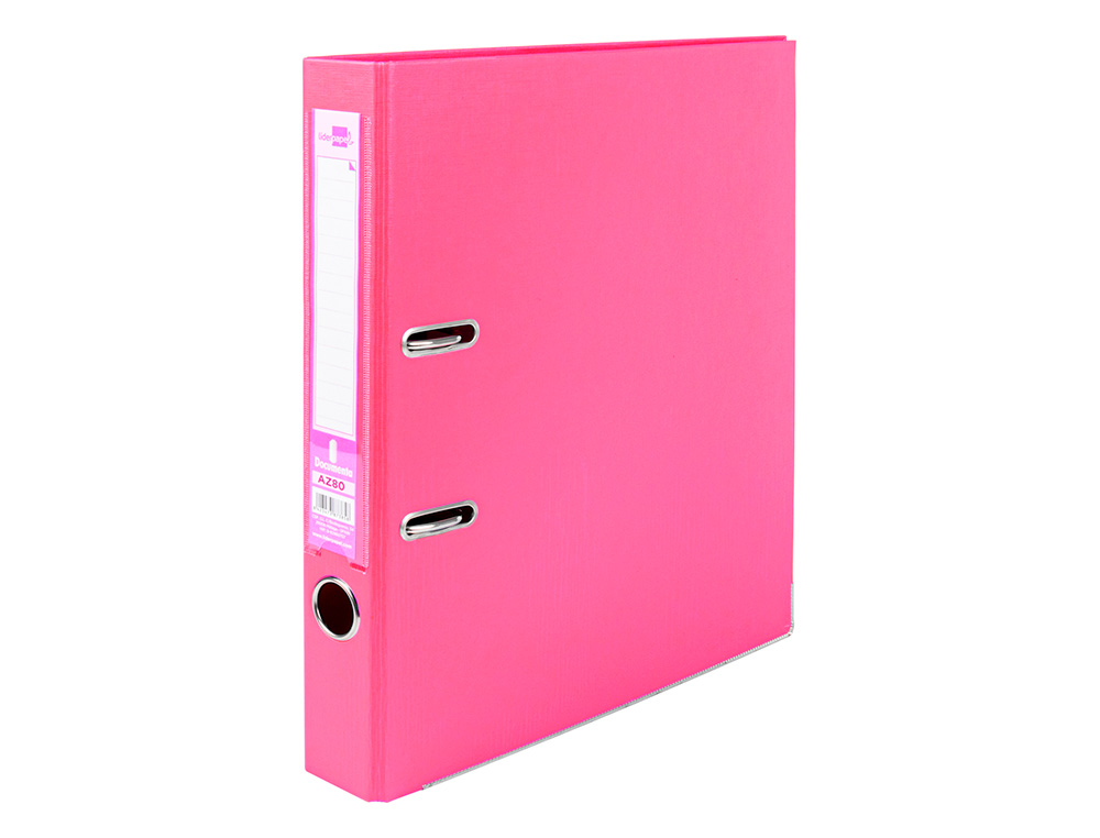 LIDERPAPEL - PASTA ARQ. 2 ARG. A4 ROSA - AZ80 ( Imagem 2 de 12 ) - Preview