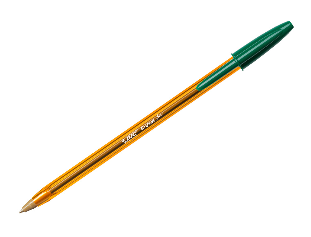Esferografica bic cristal ponta fina verde ( Imagem 2 de 6 ) - Preview