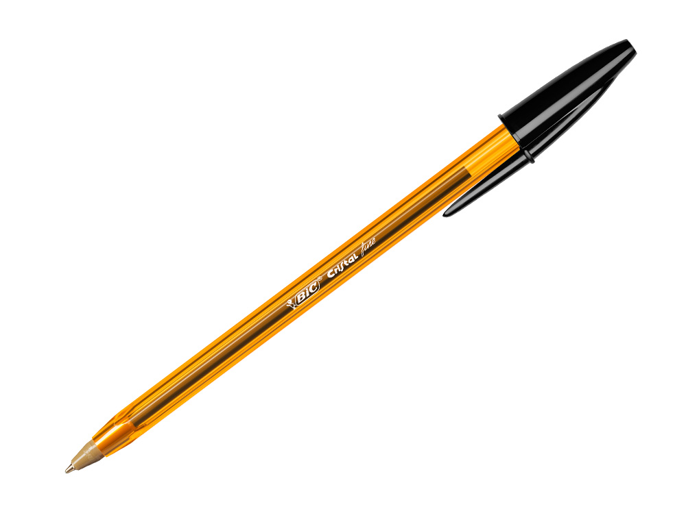 Esferográfica Ponta Fina BIC Cristal - Preto ( Imagem 2 de 6 ) - Preview