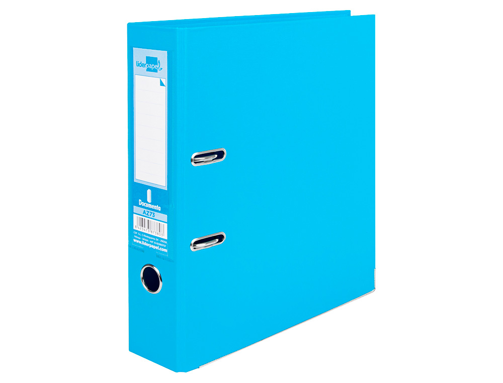 LIDERPAPEL - PASTA ARQ. A4 C/ALAVANCA LIGHT BLUE - AZ73 ( Imagem 2 de 11 ) - Preview