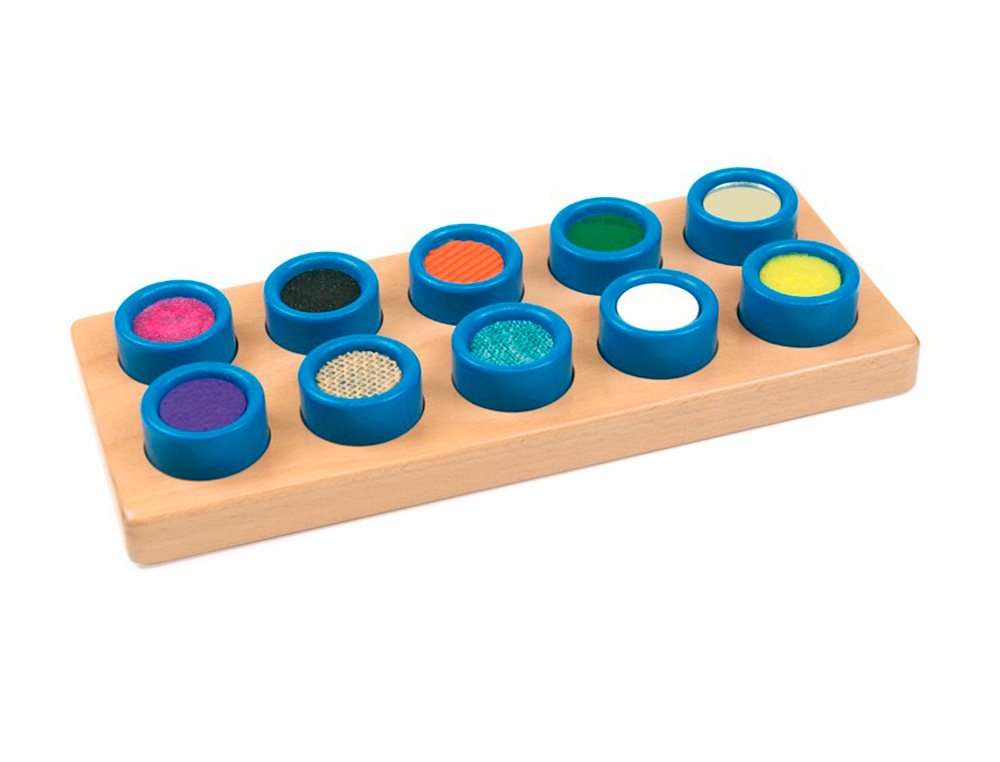 Jogo didatico andreutoys cubos tateis 10 texturas ( Imagem 3 de 6 ) - Preview