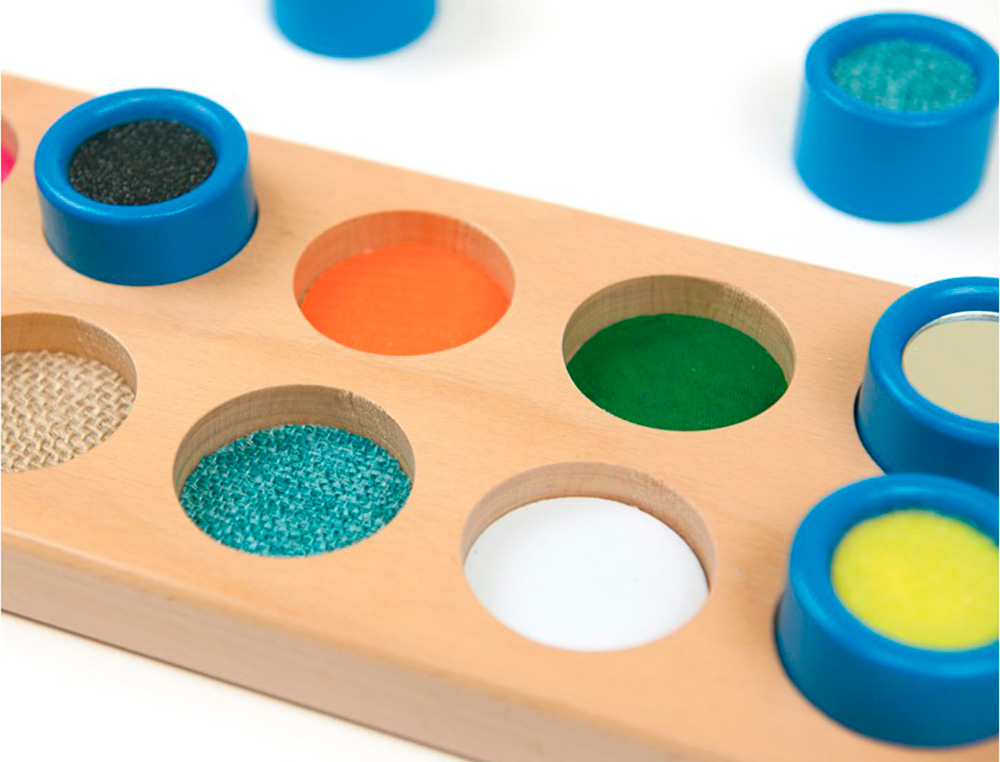 Jogo didatico andreutoys cubos tateis 10 texturas ( Imagem 4 de 6 ) - Preview
