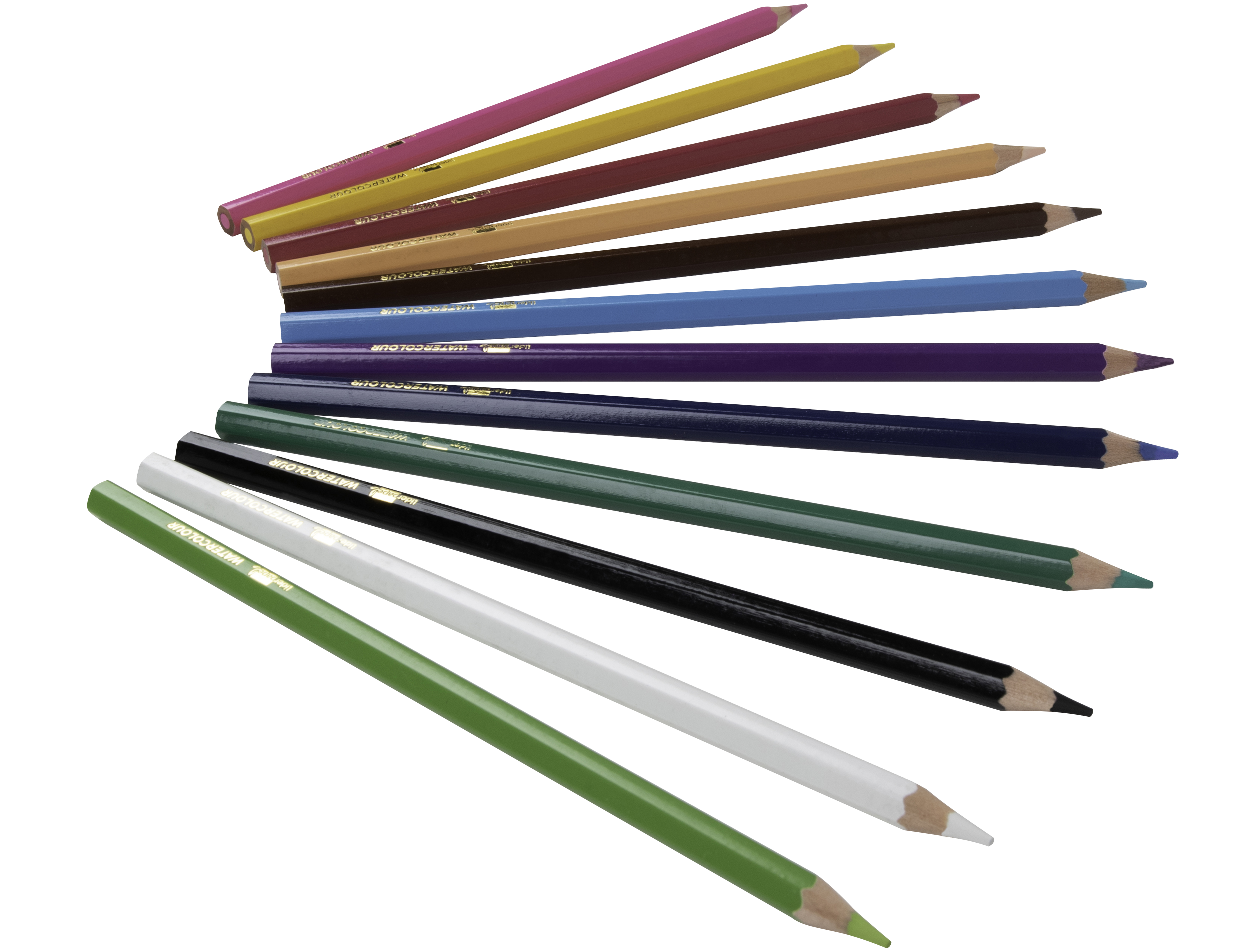 Lapis de cores liderpapel aguarelaveis caixa de 12 cores ( Imagem 4 de 10 ) - Preview