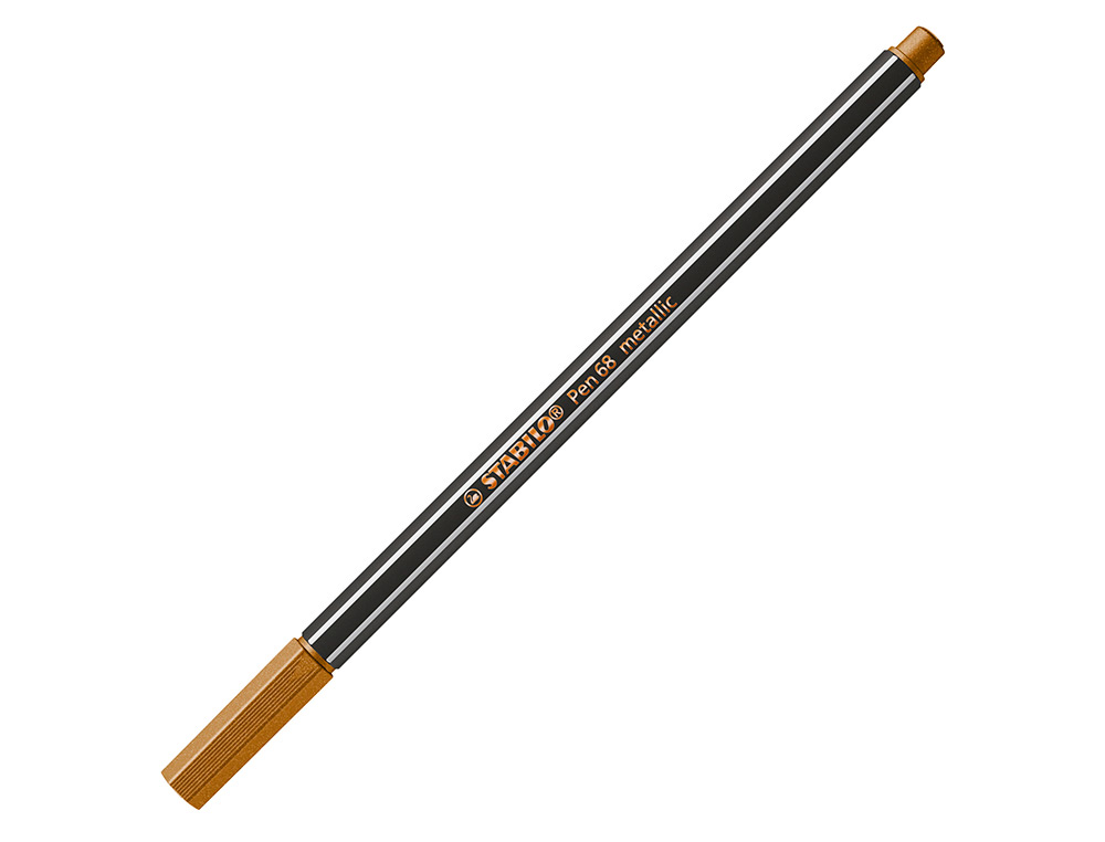 Marcador stabilo aguarelavel pen 68 metalico cobre 1 mm ( Imagem 3 de 8 ) - Preview